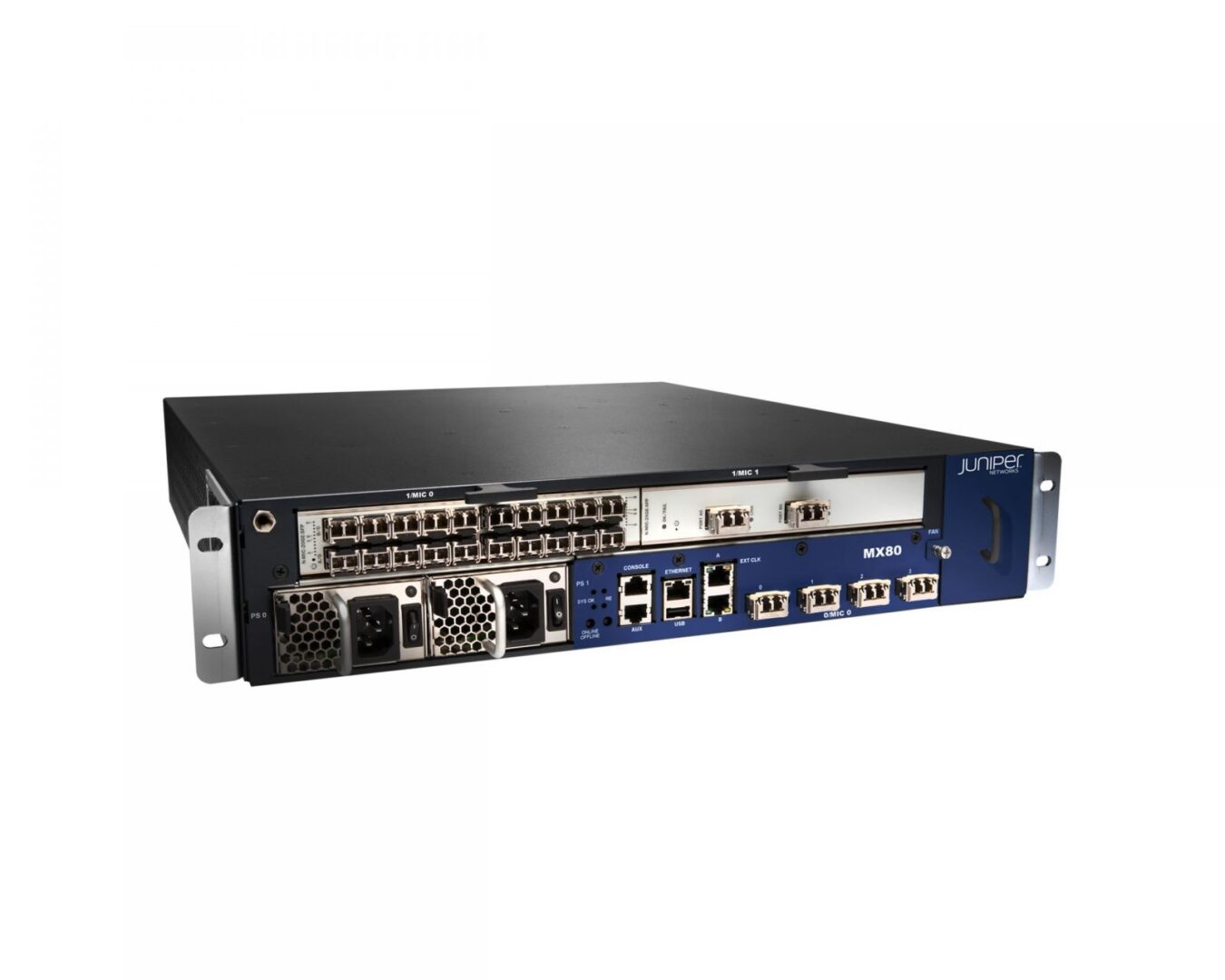 A Juniper MX80-AC Universal Edge Router